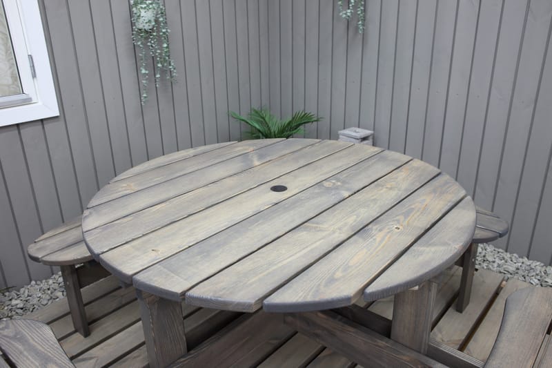 Frankfurt Picnicbord - Brun - Havemøbler - Havebord - Picnicbord