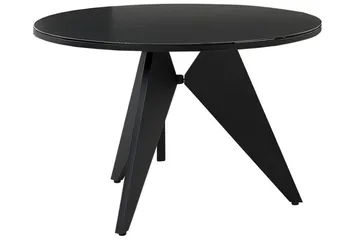 Fuhlner Spisebord 110 cm - Sort - Havemøbler - Havebord - Spisebord & havebord