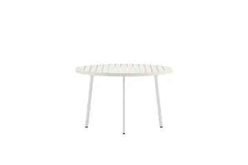 Giardini rundt spisebord 120 cm udendørs - Beige - Havemøbler - Havebord - Spisebord & havebord