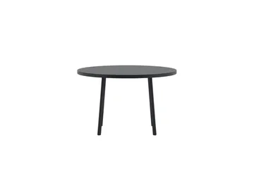 Giardini rundt spisebord 120 cm udendørs - Sort - Havemøbler - Havebord - Spisebord & havebord