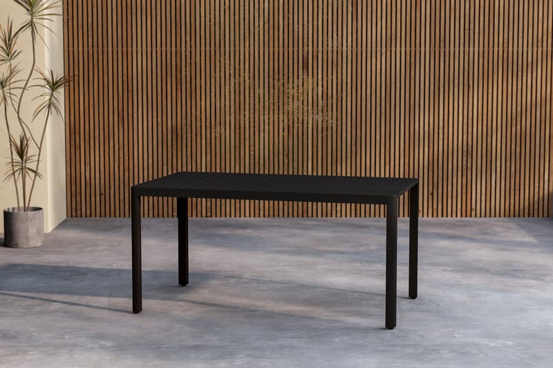 Giardini Spisebord Udendørs 85x150 cm - Sort - Havemøbler - Havebord - Spisebord & havebord