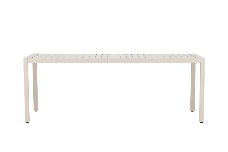 Giardini Spisebord Udendørs 90x200 cm - Beige - Havemøbler - Havebord - Spisebord & havebord