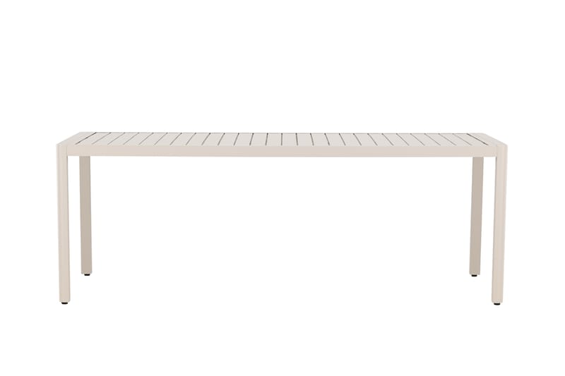 Giardini Spisebord Udendørs 90x200 cm - Beige - Havemøbler - Havebord - Spisebord & havebord
