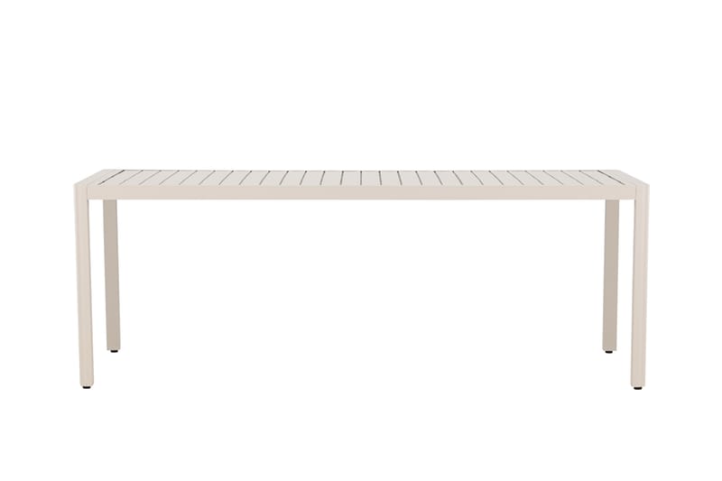 Giardini Spisebord Udendørs 90x200 cm - Beige - Havemøbler - Havebord - Spisebord & havebord