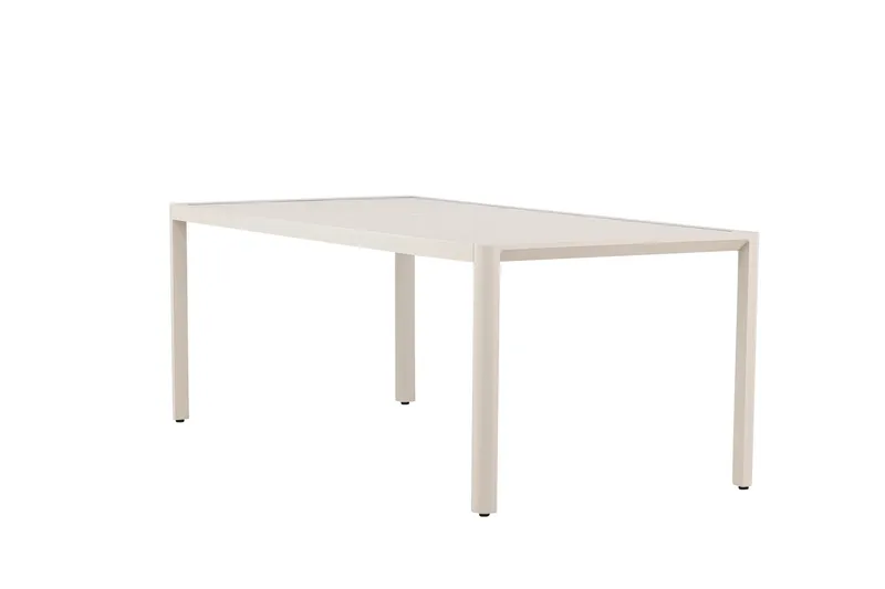 Giardini Spisebord Udendørs 90x200 cm - Beige - Havemøbler - Havebord - Spisebord & havebord