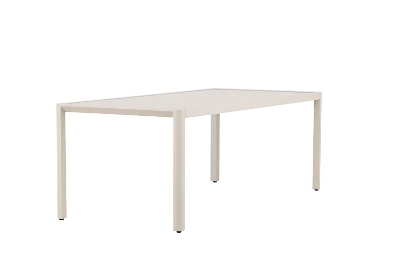 Giardini Spisebord Udendørs 90x200 cm - Beige - Havemøbler - Havebord - Spisebord & havebord