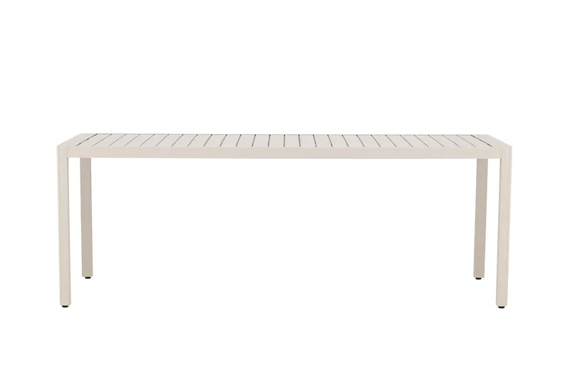 Giardini Spisebord Udendørs 90x200 cm, Beige
