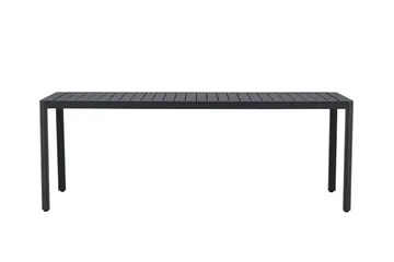Giardini Spisebord Udendørs 90x200 cm - Sort - Havemøbler - Havebord - Spisebord & havebord