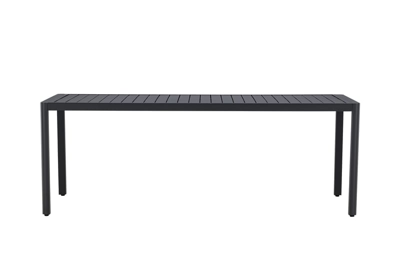 Giardini Spisebord Udendørs 90x200 cm, Sort