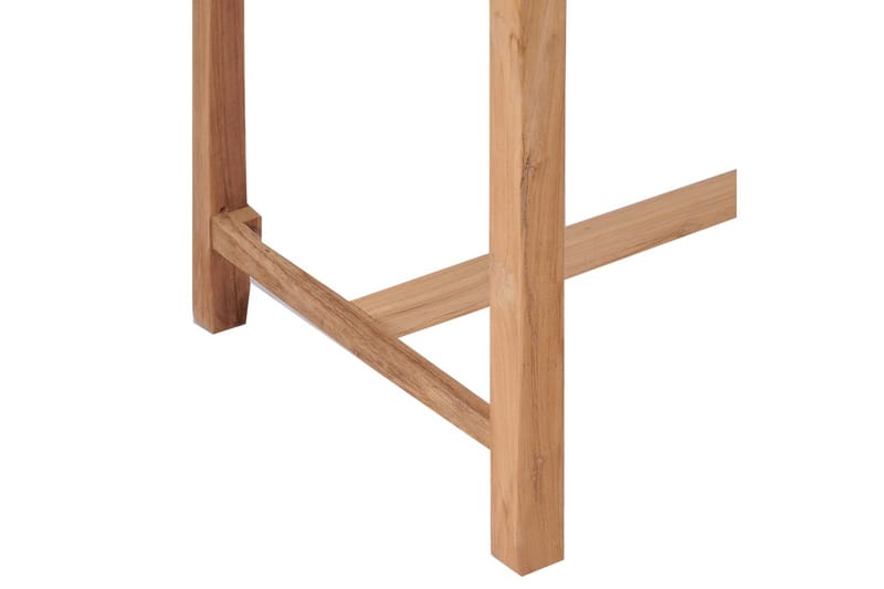 Havebarbord 110x60x105 cm Massivt Teaktræ - Brun - Spisebord & havebord