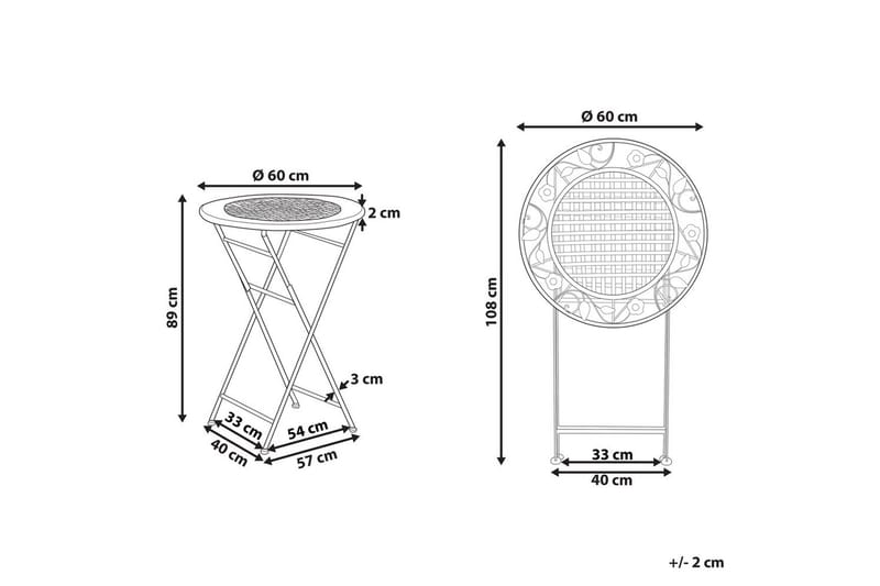 Havebarbord Bivio - Havemøbler - Havebord - Barbord udendørs
