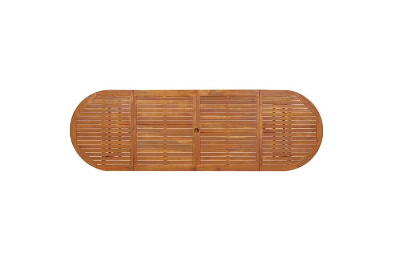 havebord 280x90x75 cm massivt akacietræ - Brun - Havemøbler - Havebord - Spisebord & havebord