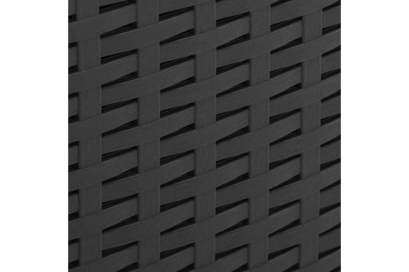havebord 53x53x40 cm plastik grå - Grå - Havemøbler - Havebord - Spisebord & havebord
