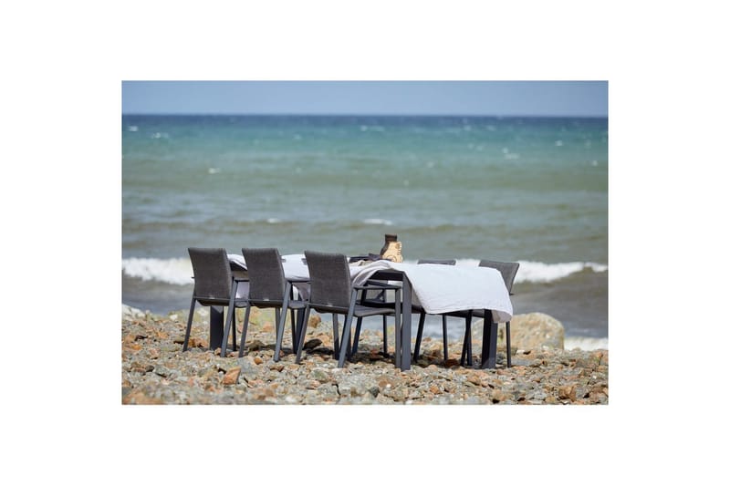 Hillerstorp Borgdala udendørsbord 220/340 x 107 x H75,5 cm - Grå - Havemøbler - Havebord - Spisebord & havebord