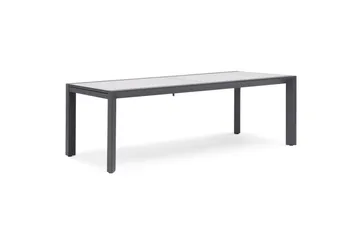 Hillerstorp Borgdala udendørsbord 220/340 x 107 x H75,5 cm - Grå - Havemøbler - Havebord - Spisebord & havebord