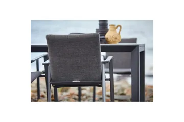 Hillerstorp Borgdala udendørsbord 220/340 x 107 x H75,5 cm - Grå - Havemøbler - Havebord - Spisebord & havebord