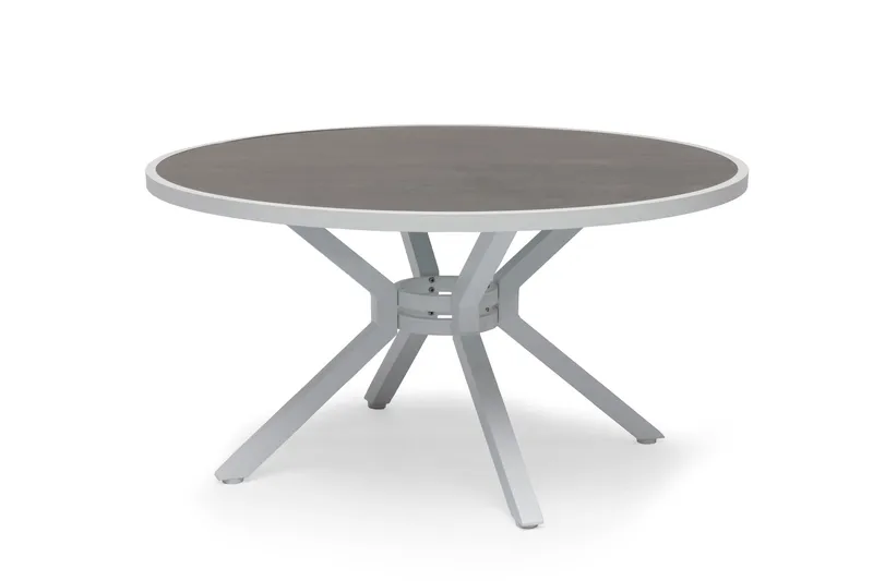 Hillerstorp Hånger Spisebord Udendørs 140 cm Rund Hvid, Hillerstorp