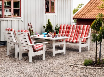 Hillerstorp Herrgård bord 90 x 165 cm - Hvid - Havemøbler - Havebord - Spisebord & havebord