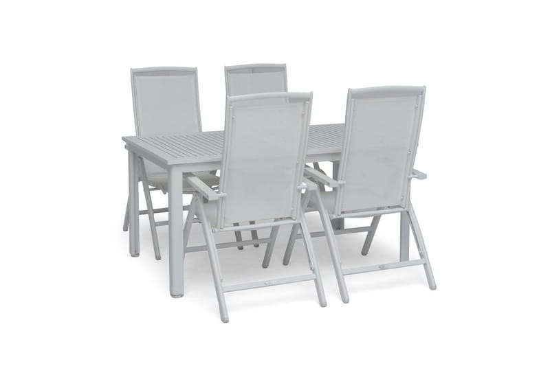 Hillerstorp Nydala Udendørsbord 96 x 150/200 cm Hvid - Hvid - Havemøbler - Havebord - Spisebord & havebord