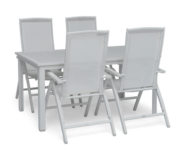 Hillerstorp Nydala Udendørsbord 96 x 150/200 cm Hvid - Hvid - Havemøbler - Havebord - Spisebord & havebord