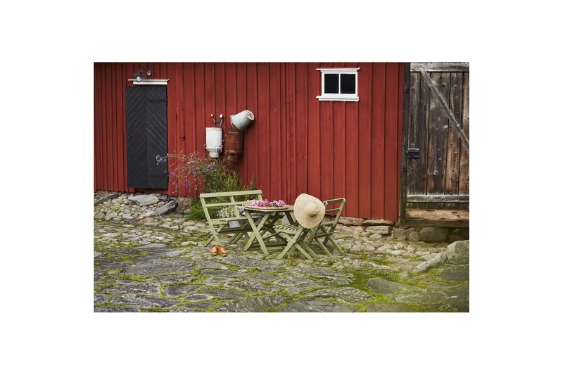 Hillerstorp Torpet udendørsbord 109x67 cm antikgrøn - Antikgrøn - Havemøbler - Havebord - Spisebord & havebord