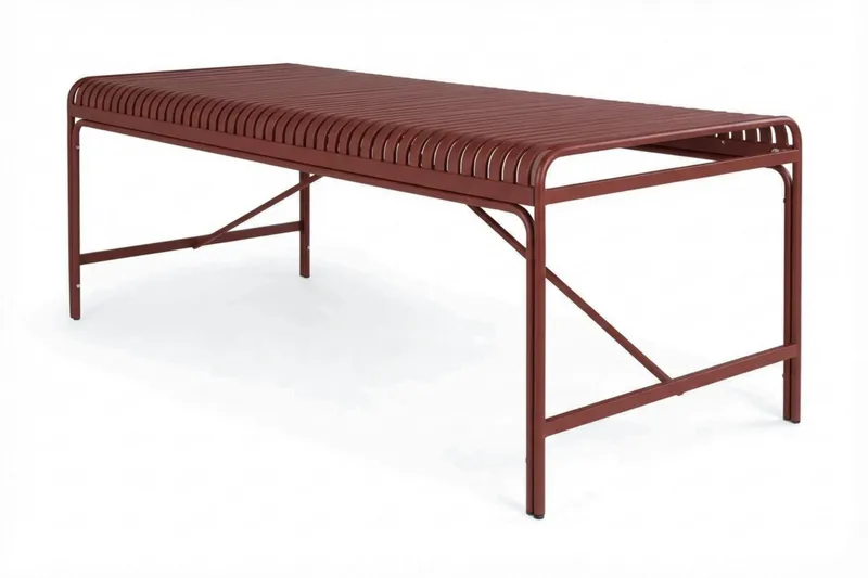 Jarva spisebord til udendørsbrug 200 cm - Rød - Havemøbler - Havebord - Spisebord & havebord