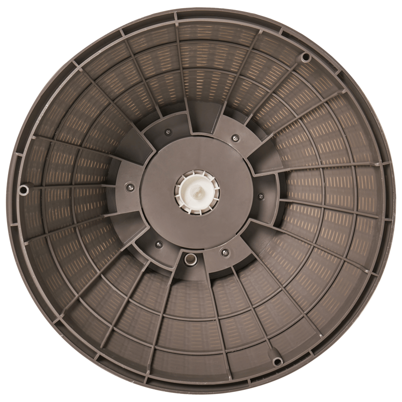 Kølebar/barbord udendørs Aisa 49 cm imitation af træ - brun - Havemøbler - Havebord - Barbord udendørs