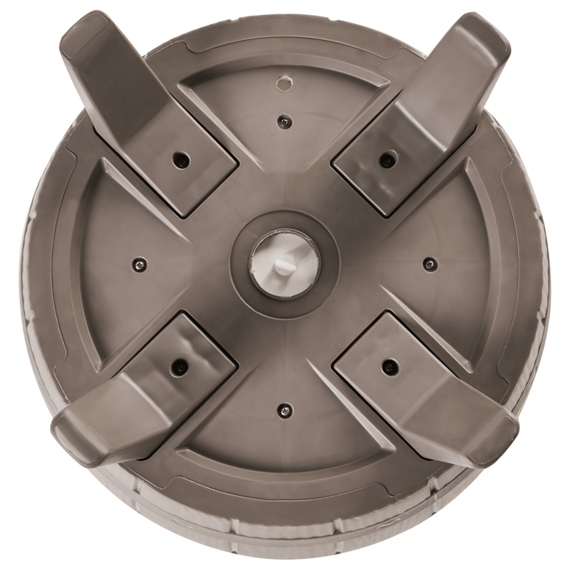 Kølebar/barbord udendørs Silg 49 cm - beige/grå/hvid - Havemøbler - Havebord - Barbord udendørs