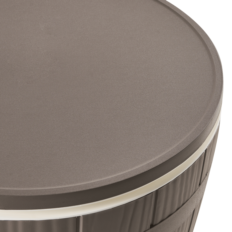 Kølebar/barbord udendørs Silg 49 cm - beige/grå/hvid - Havemøbler - Havebord - Barbord udendørs