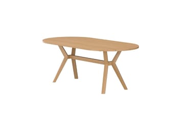 Kenya ovalt spisebord 200 cm udendørs - Natur - Havemøbler - Havebord - Spisebord & havebord