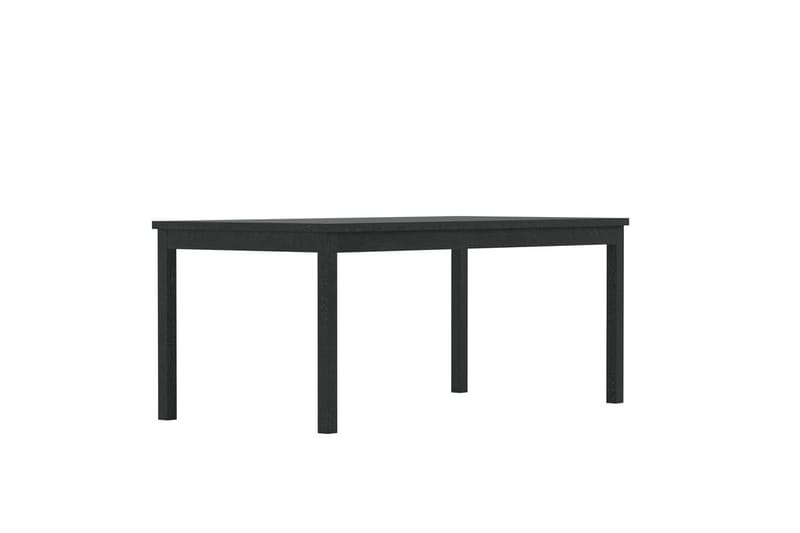 Kenya rektangulært spisebord 180 cm udendørs - Sort - Havemøbler - Havebord - Spisebord & havebord