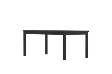 Kenya rektangulært spisebord 180 cm udendørs - Sort - Havemøbler - Havebord - Spisebord & havebord