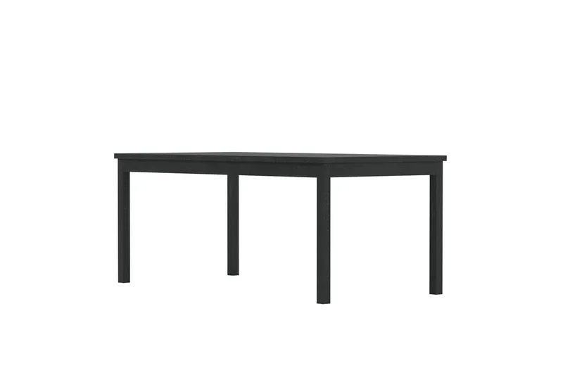 Kenya rektangulært spisebord 180 cm udendørs - Sort - Havemøbler - Havebord - Spisebord & havebord