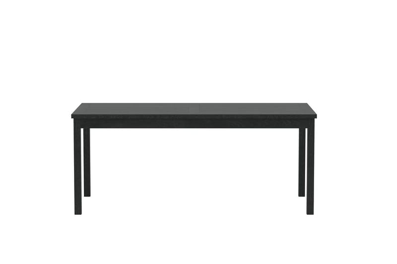 Kenya rektangulært spisebord 180 cm udendørs - Sort - Havemøbler - Havebord - Spisebord & havebord