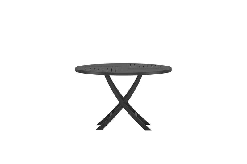 Kenya rundt spisebord 120 cm udendørs - Sort - Havemøbler - Havebord - Spisebord & havebord