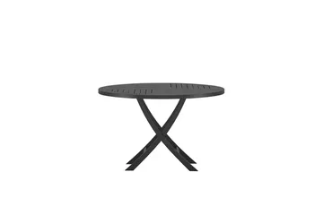 Kenya rundt spisebord 120 cm udendørs - Sort - Havemøbler - Havebord - Spisebord & havebord
