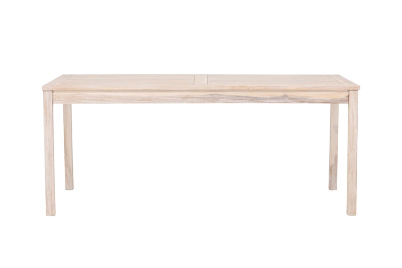 Kenya Spisebord Udendørs 90x180 cm - Hvidvasket - Havemøbler - Havebord - Spisebord & havebord