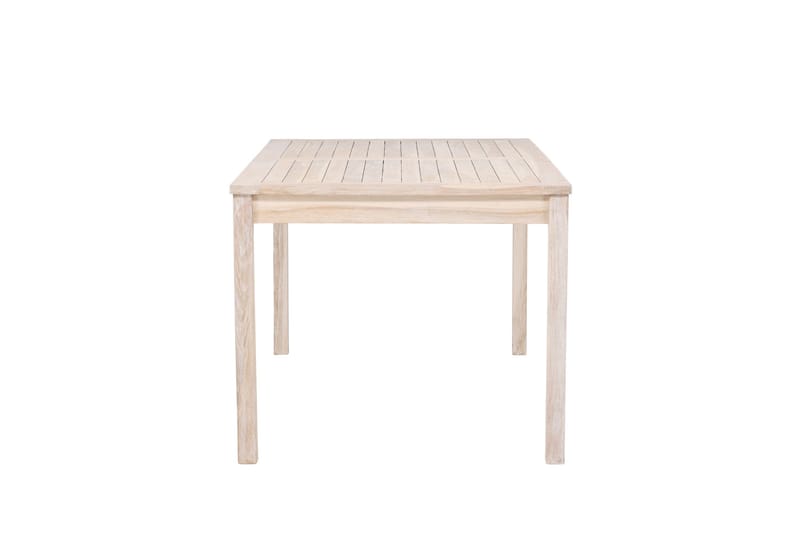 Kenya Spisebord Udendørs 90x180 cm - Hvidvasket - Havemøbler - Havebord - Spisebord & havebord