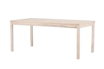 Kenya Spisebord Udendørs 90x180 cm - Hvidvasket - Havemøbler - Havebord - Spisebord & havebord