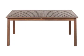 Kettelle Spisebord 100x180 cm - Mørkebrun - Havemøbler - Havebord - Spisebord & havebord