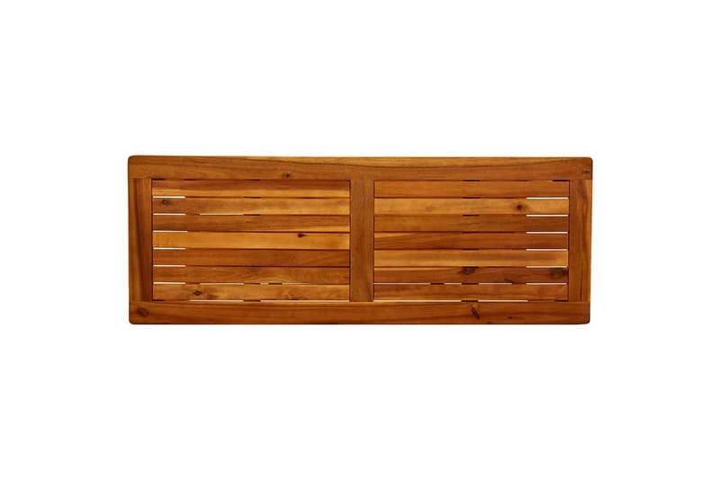 konsolbord til haven 110x40x75 cm massivt akacietræ - Brun - Havemøbler - Havebord - Aflastningsborde & bakkeborde udendørs