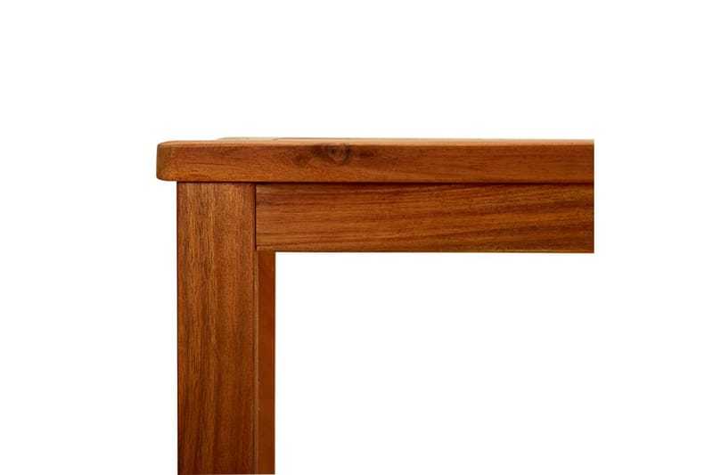 konsolbord til haven 110x40x75 cm massivt akacietræ - Brun - Havemøbler - Havebord - Aflastningsborde & bakkeborde udendørs