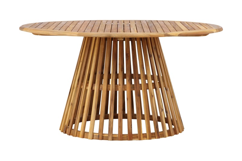 Lakenview Rundt Spisebord Udendørs 150 cm - Natur - Havemøbler - Havebord - Spisebord & havebord