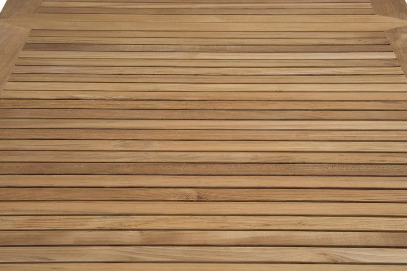 Las Vegas Udtræksbord 220/280x100 cm - Sort/Teak - Havemøbler - Havebord - Spisebord & havebord