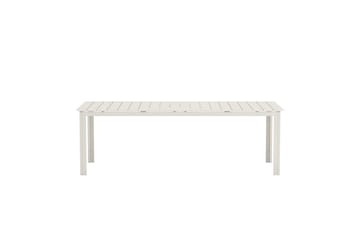 Levels rektangulært spisebord 229 cm udendørs - Beige - Havemøbler - Havebord - Spisebord & havebord