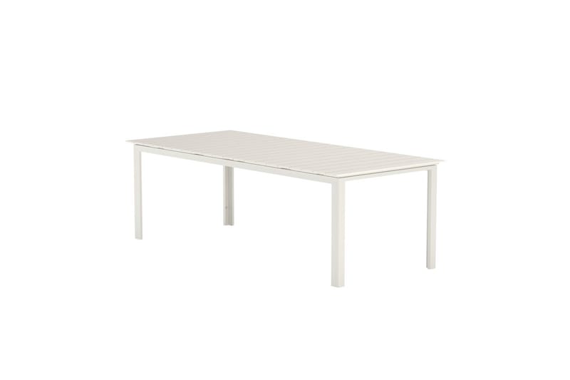 Levels rektangulært spisebord 229 cm udendørs - Beige - Havemøbler - Havebord - Spisebord & havebord