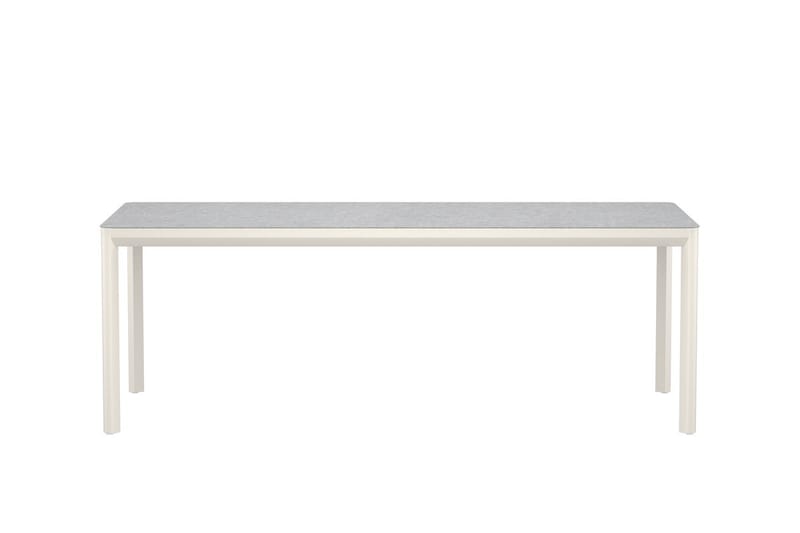 Lino rektangulært spisebord 220 cm udendørs - Beige - Havemøbler - Havebord - Spisebord & havebord