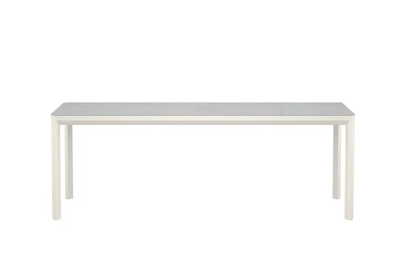 Lino rektangulært spisebord 220 cm udendørs - Beige - Havemøbler - Havebord - Spisebord & havebord