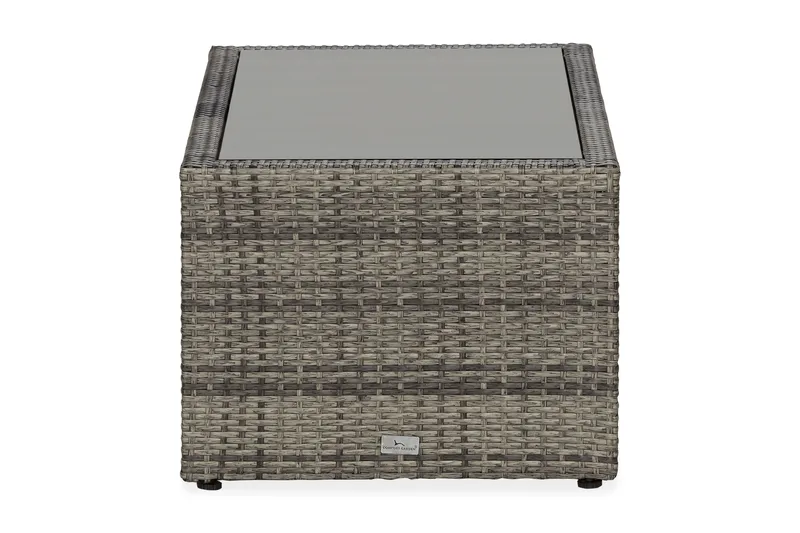 Bahamas Bord med Hylde 113x58 cm - Grå - Havemøbler - Havebord - Loungeborde & Sofaborde udendørs