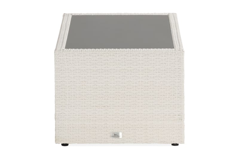 Bahamas Bord med Hylde 113x58 cm - Hvid - Havemøbler - Havebord - Loungeborde & Sofaborde udendørs